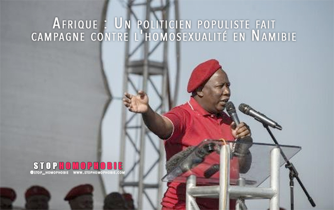 Afrique : Un politicien populiste fait campagne contre l'homosexualité en Namibie