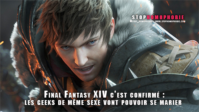 Final Fantasy XIV c'est confirmé : les geeks de même sexe vont pouvoir se marier 