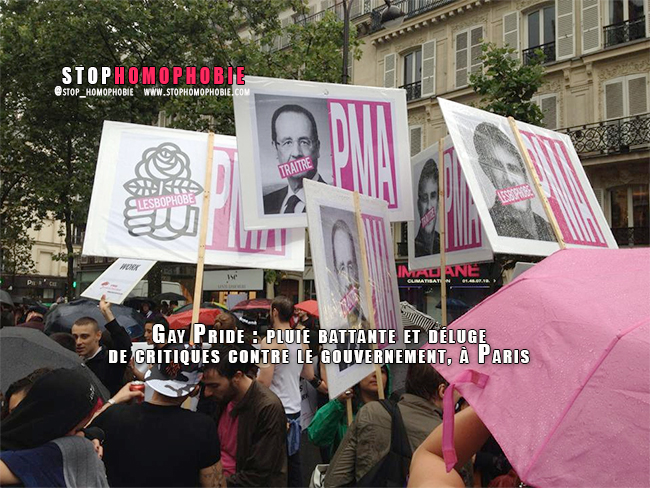 VIDEO. Gay Pride : pluie battante et déluge de critiques contre le gouvernement, à Paris