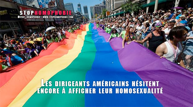 Les dirigeants américains hésitent encore à afficher leur homosexualité