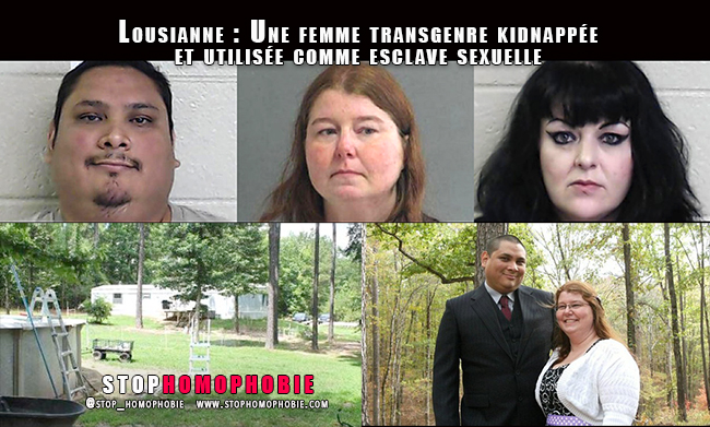 Lousianne : Une transgenre kidnappée et utilisée comme esclave sexuelle et femme de ménage 