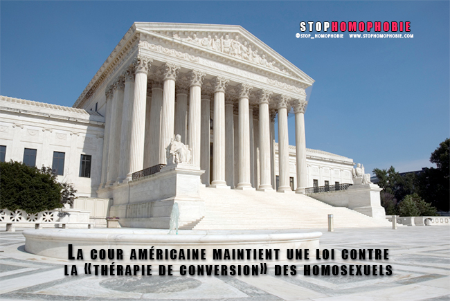 La cour américaine maintient une loi contre la «thérapie de conversion» des homosexuels