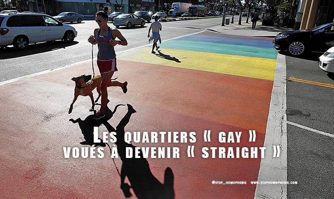 Etude : Les quartiers « gay » voués à devenir « straight » 
