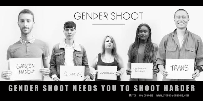 Solidarité : "GENDER SHOOT NEEDS YOU TO SHOOT HARDER !"