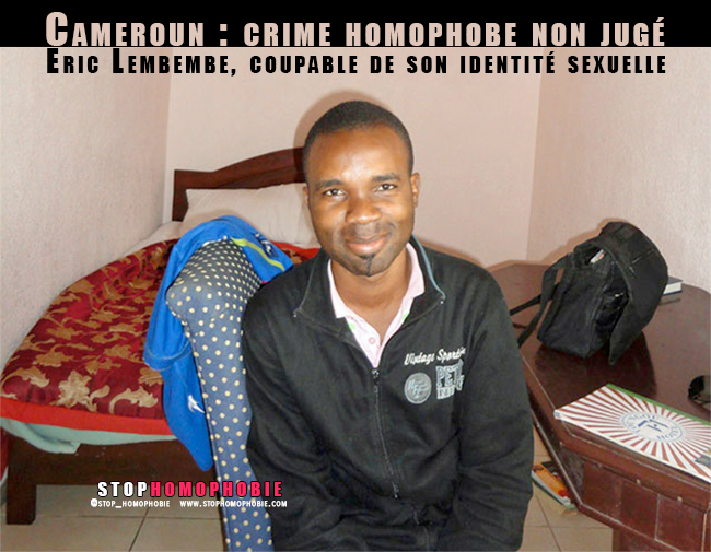 Crime homophobe non jugé : Eric Lembembe, coupable de son identité sexuelle 