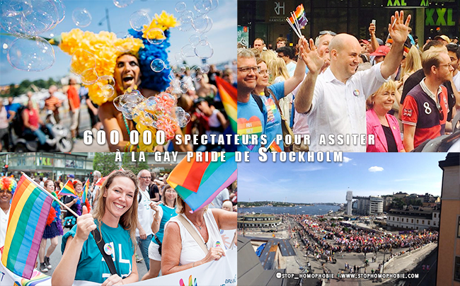 VIDÉO. Suède : 600 000 spectateurs pour assister à la gay pride de Stockholm 