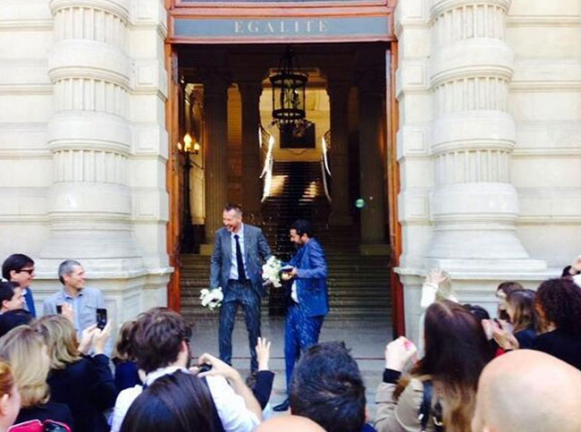  Anne Hidalgo﻿ a célébré le 2.000e mariage parisien d’un couple de même sexe ce 13 septembre dernier