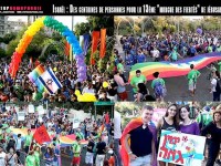 Israël : Des centaines de personnes pour la parade de la Gay Pride 2014