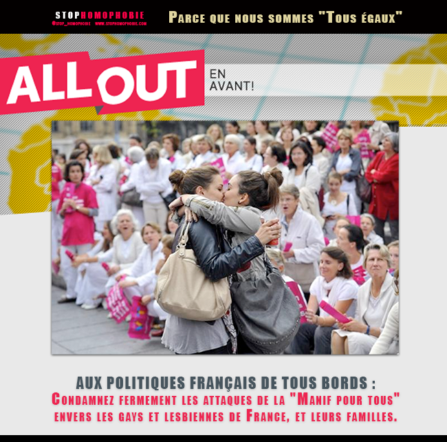 Pétition solidaire avec @allout @allout_fr "Ensemble nous pouvons contrer les #anti"