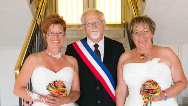 Montoire : Un premier mariage entre deux lesbiennes, célébré par le maire