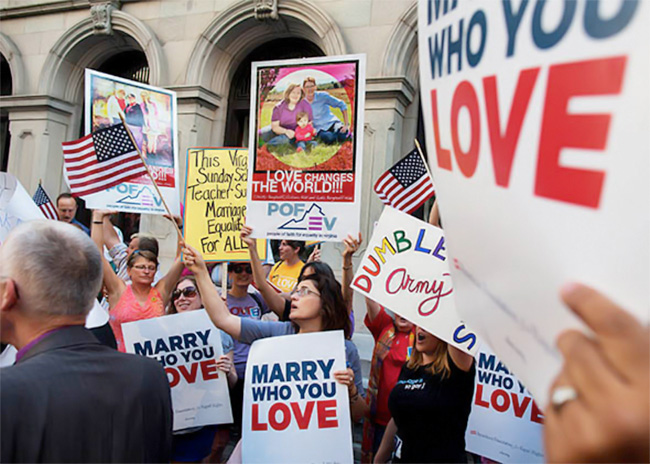 Etats-Unis : Le mariage entre personnes de même sexe ne mobilise plus que le noyau conservateur