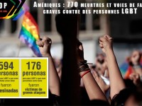 Amériques : 770 meurtres et voies de fait graves contre des personnes LGBT