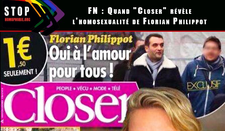 Outing : Quand "Closer" révèle le week-end amoureux de Florian Philippot avec son petit ami