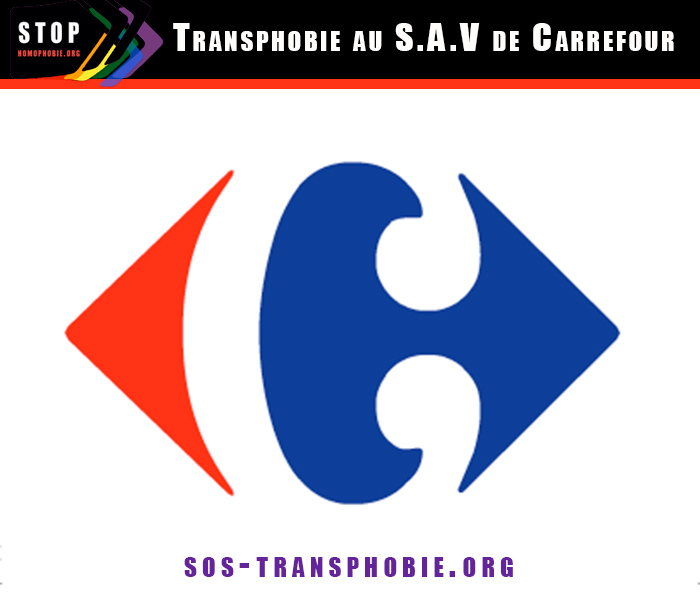 Témoignage : Transphobie au S.A.V de Carrefour 