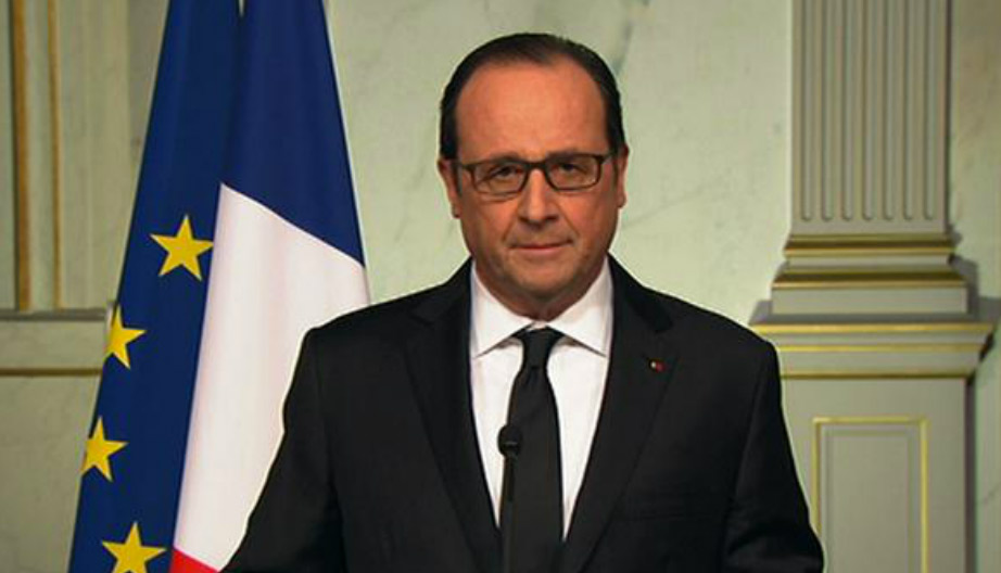 Allocution du président François Hollande à la suite de l'attentat au siège de Charlie Hebdo