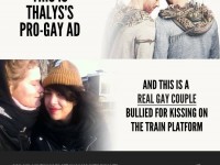Baiser lesbien jugé « intolérable » sur les quais : Thalys souligne son engagement « contre l’homophobie »