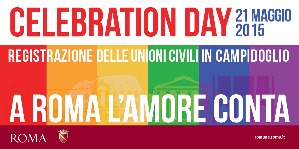 Vidéo. Italie : Signature des premières unions civiles "symboliques" à Rome