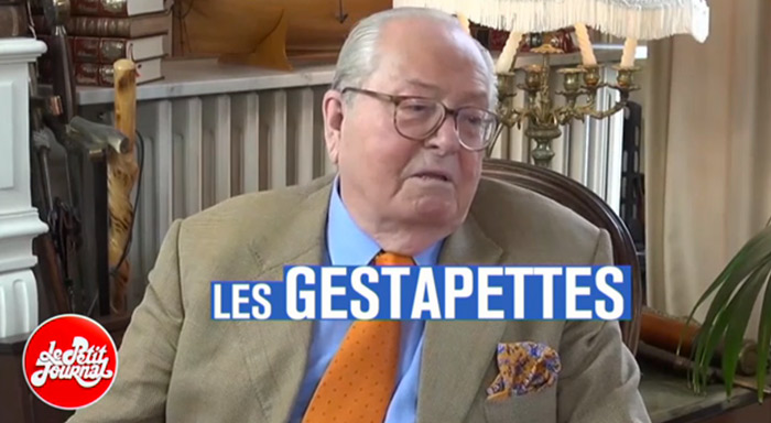 Jean-Marie Le Pen victime des «GesTapettes» : Ces «préposés» de M. Philippot, chargés d’espionner au sein du FN