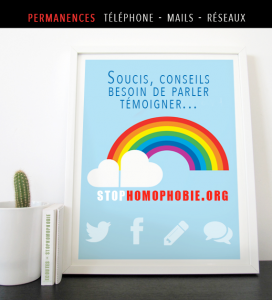 Permanences - stop - homophobie