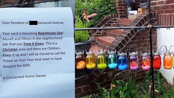 Un jardin «furieusement gay» pour contrer les relents d'un voisinage homophobe