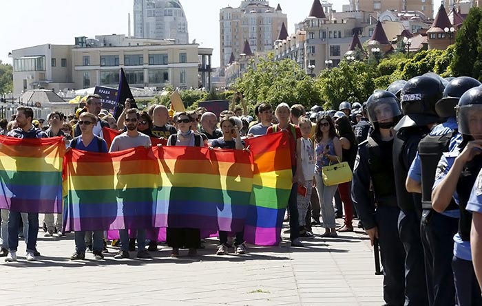 La deuxième Gay Pride de l’histoire ukrainienne s'achève dans la violence à Kiev