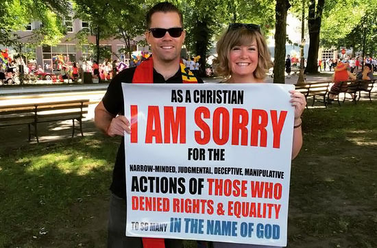 Témoignage : "En tant que chrétien, JE ME DÉSOLE de ceux qui refusent l'égalité des droits".
