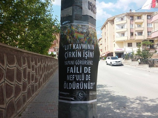 Turquie : A Ankara, des affiches qui menacent de mort les homosexuels