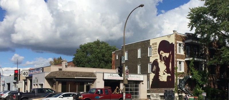Témoignage artistique : Une première fresque murale à Montréal pour célébrer l'amour entre deux femmes