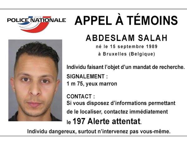 Attentats de Paris : Salah Abdeslam, suspect encore en fuite, aurait été aperçu dans plusieurs bars gays de Bruxelles