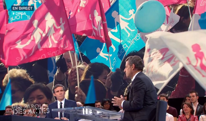 Nicolas Sarkozy sur France 2 : « homo ou hétéro, on a besoin d'amour, et l'amour d'une reconnaissance sociale »