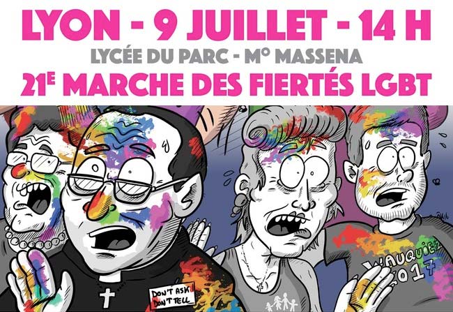 Lyon : Barbarin, Wauquiez, Barjot ou encore Boutin à l'affiche de la 21e édition de la marche des fiertés