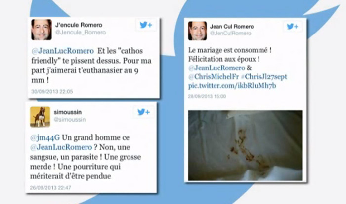 Tweets homophobes contre Jean-Luc Romero-Michel : le prévenu relaxé en appel « au bénéfice du doute »