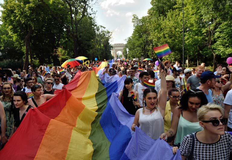 Roumanie : 12e édition de la Pride de Bucarest sur fond de mouvement « anti-mariage gay »