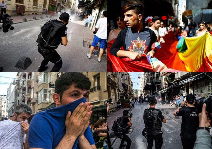 Turquie : Gaz lacrymogènes et balles en caoutchouc pour disperser la « Trans Pride » (VIDEO)