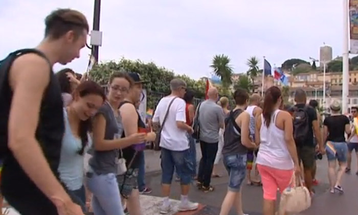 Après 17 ans d'absence, un 26ème défilé des fiertés dans les rues de Cannes (Reportage vidéo)
