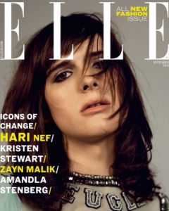 Le mannequin trans Hari Nef en couverture du « ELLE » britannique - une nouvelle ère dans la mode