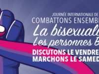 Journée Internationale de la Bisexualité : exprimons notre solidarité et « marchons tou-te-s ensemble » !