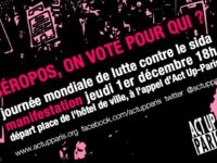 Journée mondiale de lutte contre le sida : Act Up-Paris appelle à une remobilisation générale ce 1er décembre (VIDEO)