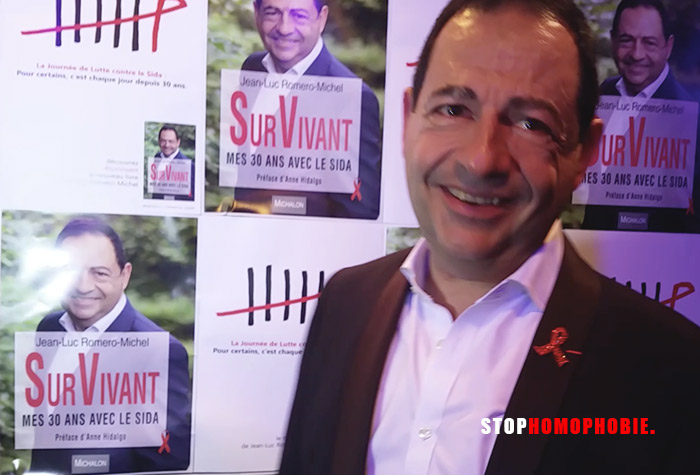 « Construire ma vie avec le VIH alors qu'on me promettait la mort »,  Jean-Luc Romero (VIDEOS)