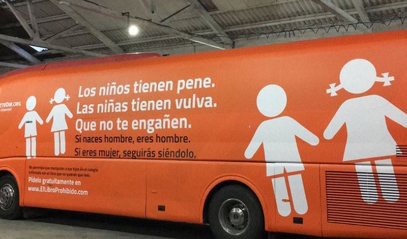 Espagne : Fin de parcours pour le « bus anti-transgenre » qui propageait la haine devant les écoles