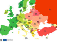 Baromètre 2017 des droits LGBT : La France en 5e position du classement européen, selon ILGA