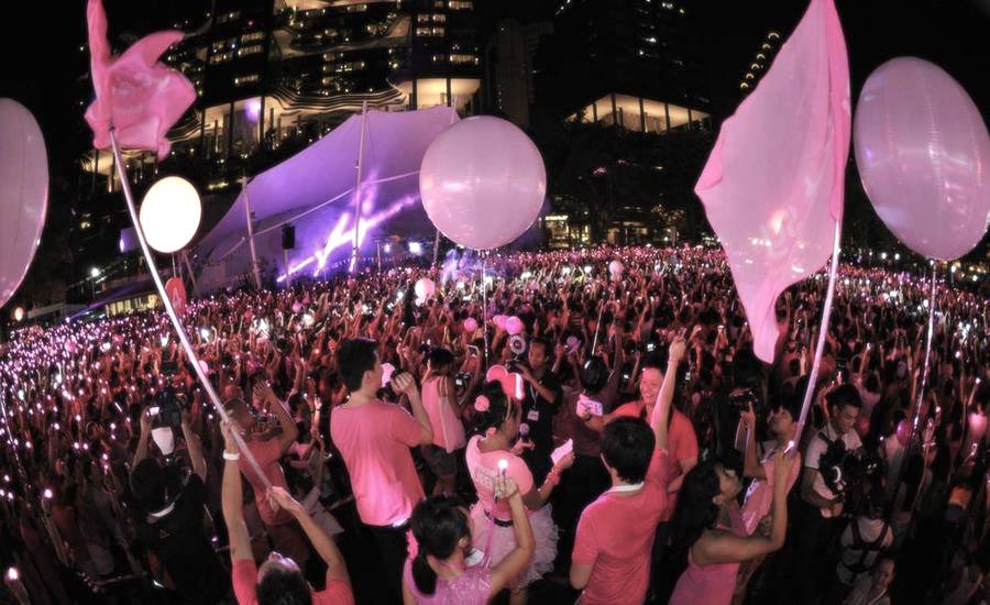 Singapour : la Pink Dot 2017 « interdite aux étrangers », sous peine d'amende et d'emprisonnement