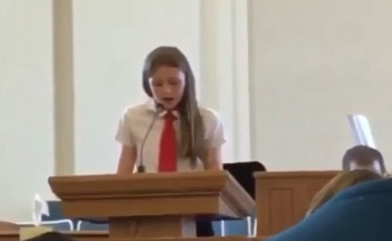Coming out à l'église : une jeune mormone de 12 ans « priée d'aller se rassoir » en plein témoignage (VIDEO)