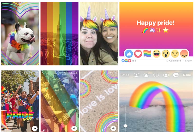 Des options « Pride » sur Facebook pour permettre aux « LGBT & friends » d'exprimer leur « Fierté »