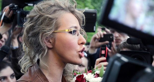 Ksenia Sobtchak, candidate à la présidentielle russe, favorable à l'ouverture du mariage pour tous (VIDEOS)
