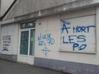 La façade du centre LGBT d'Angers recouverte de tags homophobes « pour la deuxième fois en moins de 3 semaines »