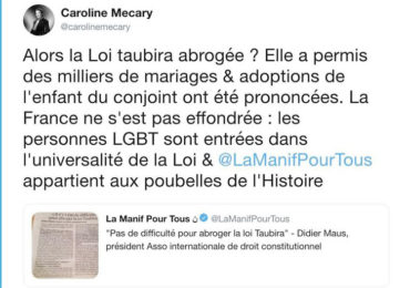 Caroline Mécary, avocate de la cause homosexuelle, mise en examen à la demande de la Manif pour tous