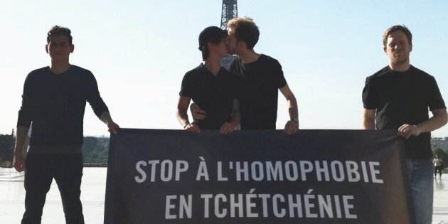17 mai : Kiss-in en soutien aux personnes LGBTI de Tchétchénie victimes de persécutions et torture