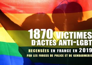 France : 1870 victimes d'actes anti-LGBT recensées en 2019 par les forces de police et de gendarmerie