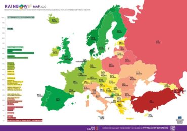 Droits LGBT+ : la France dégringole à la 13ème place du classement « Rainbow Europe 2020 »